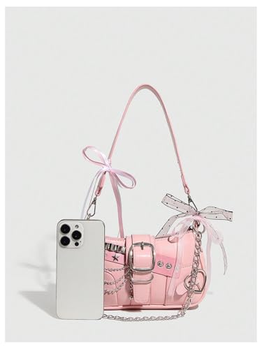 Image of Verdusa Women's Y2k Purse Star Embroidery Cute Shoulder Bag Y2k Accessories