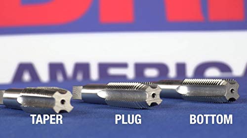 Drill America DWT60731 #10-32 Unf High Speed Steel Left 4 Flute Taper Tap thumb #8