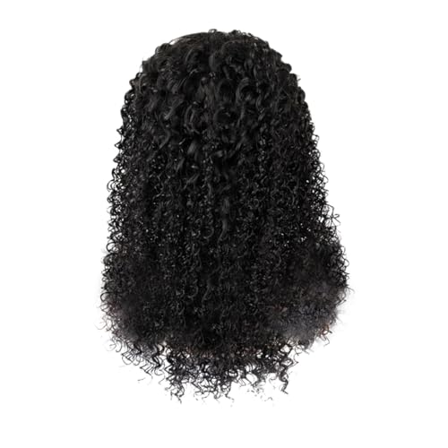 Perruque longue bouclée femme perruque décorative légère haut de gamme