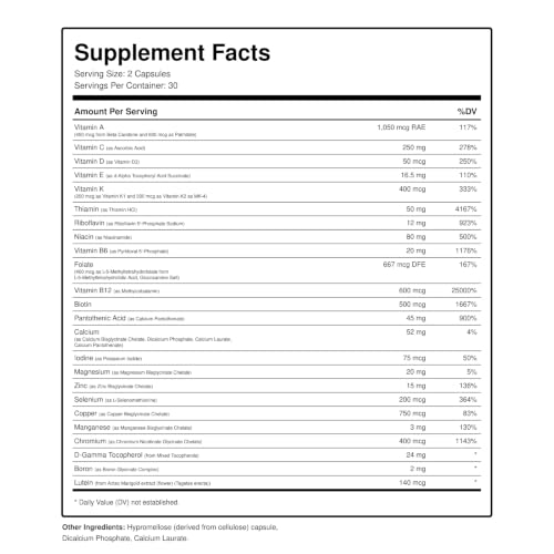 Wonueb Methylated Multivitamin