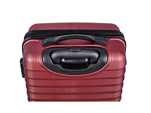 Image of Safari Sonic 65 cms Anti Scratch Polycarbonate Hardsided Checkin Luggage (Red, 65)
