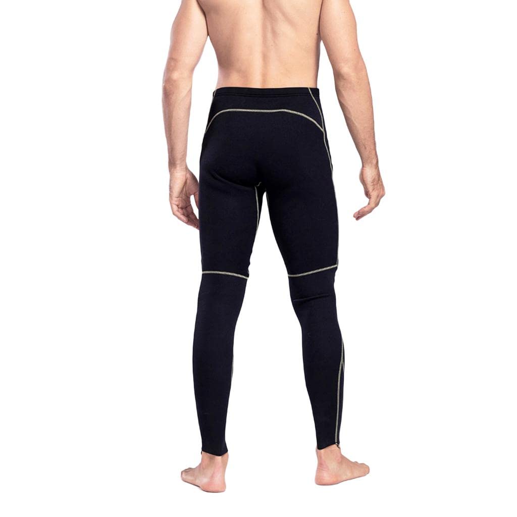 Milageto Pantalon de Combinaison en Néoprène 5mm pour Hommes - Confortable et Résistant