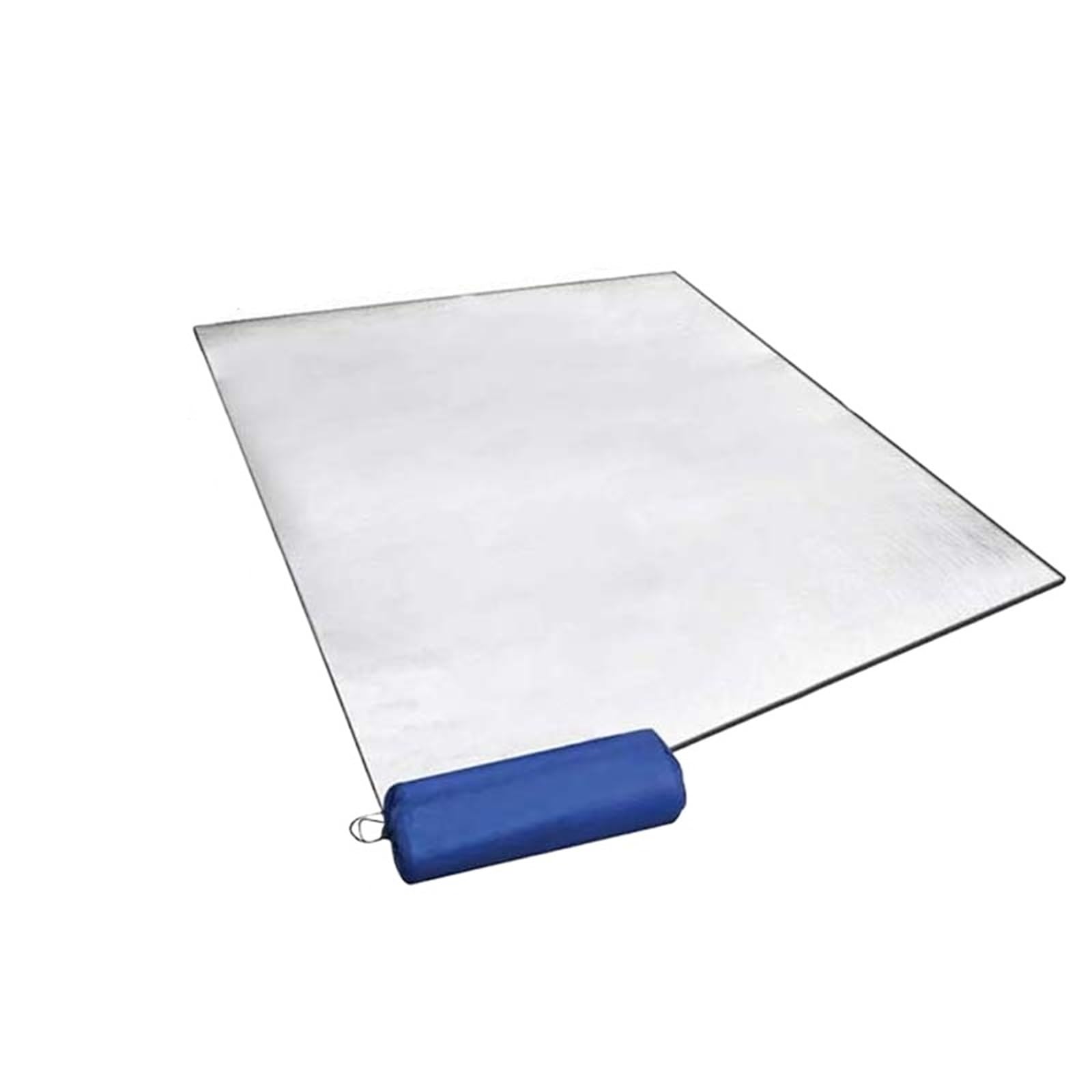 Estera Plateada for Acampar de Dos Caras, Manta Aluminio, Almohadilla Espuma, lámina Aislante, Tienda for Dormir for Exteriores