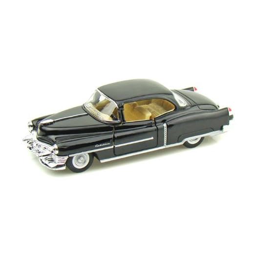 Kinsmart (キンスマート) 1953 Cadillac Series 62 クーペ 1/43 Black KM05339-BK ミニカー ダイキャスト 自動車 (並行輸入)