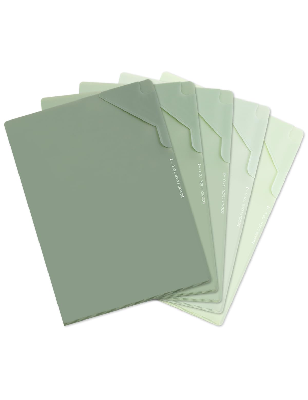 Fundas de plástico para carpetas, bolsillos de plástico para proyectos de papel de 11.9 x 8.5 pulgadas, carpetas transparentes para documentos para suministros escolares y de oficina (paquete