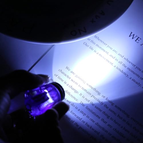 JZK 10 x Mini torch keyring for kids party bag fillers small LED flashlight keychain for party favours gift lightweight handy torch key ring - Image 2