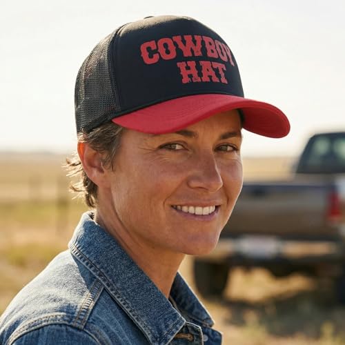 Image of Cowboy Hat Trucker Cap