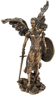 Archangel Raphael w Sword & Shield angel sculpture home garden statue New(The Digital Angel)