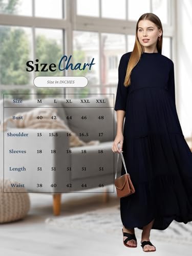 Image of MomToBe Women's Fit And Flare Knee Length Dress