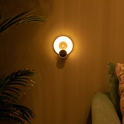 Anself Sensor de movimento Luz de parede Luz noturna com aromaterapia Armário com lâmpada de indução