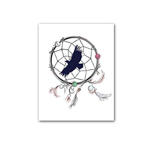 Pintura en lienzo premium de plumas y globos con impresión de alta definición 4