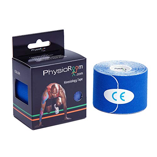 PhysioRoom Cinta Kinesiolog?a Terap?Utica Japonesa I-Strip Azul 5cm x 5m