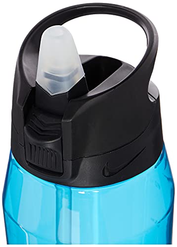 Nike Unissex - Garrafa de água para garrafa de canudo adulto TR HYPERCHARGE, fúria azul/antracite/br