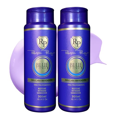 Robson Peluquero Blue Toning Kit | Hair Toner Gloss +