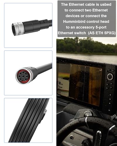 Cable Ethernet AS EC 15E soluciona error de conexión en Humminbird Helix 6