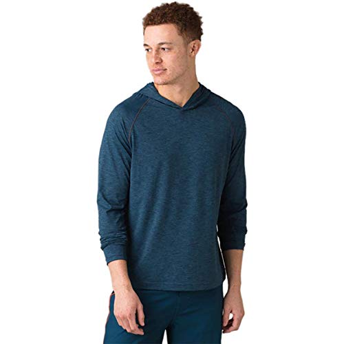 prAna - Men's Calder Hoodie, Atlantic, Small