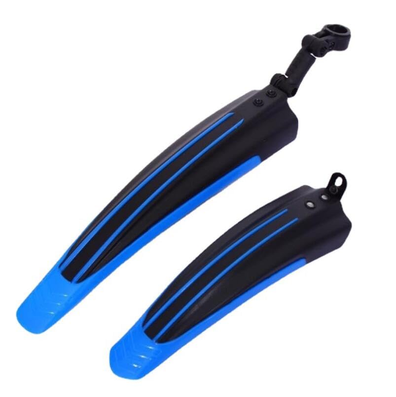 Inovey Universal Bike Mudguard Set Front & Rear Mudguard Cycling Tires Fenders Full Cover for 20/22/24/26 inch mountain bikes (dark blue)