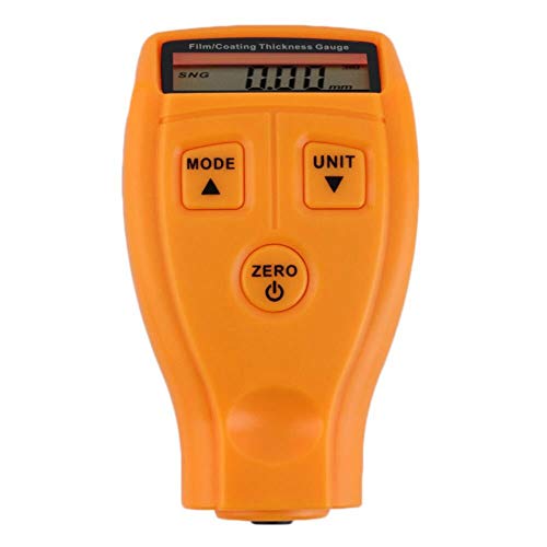 TANGIST High Accuracy Electronic Mini Measure Thickness Gauge Tester Instruments Digital Paint Film Portable Meter Coating Car Paint Tester (Color : Red)