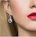 YUIP Cat Eye Jewels Para Mujeres Pendientes de Azucar Pendientes Colgantes Cube...