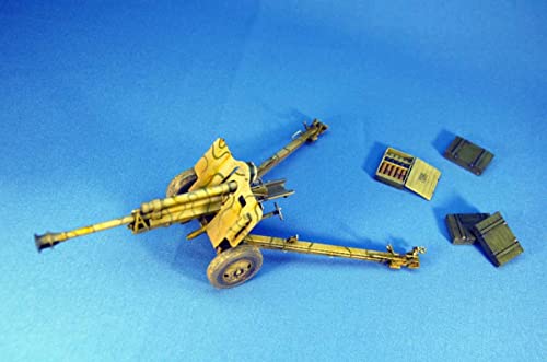 MiniArt Modelo de Kit Cañón Campo Alemán 7.62 cm 1/35 miniatura 7