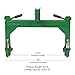 Titan Attachments Green 3 Point Quick Hitch Adaptor to Category 1 Tractors, 3000 LB Lifting Capacity, 27.5