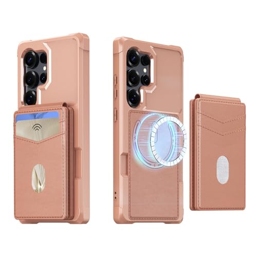 Étui portefeuille Samsung A73 5G magnétique amovible antichoc