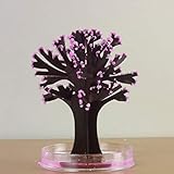 Juguete de árbol Mágico de Navidad con Solución de Agua para Niños, árbol de Papel Rosa, Celebración de Año Nuevo, Diversión en Interiores (Pink)