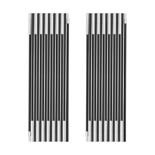 Gorich Beach Tent Poles Replacement for 3 Person Square-Top Tents, Fits Fishing, Camping, and Trips (2 Pack)