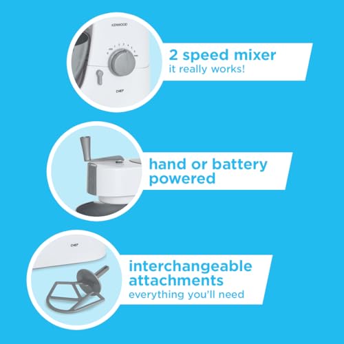 CASDON Kenwood MixerToy Food Mixer For Children Aged 3