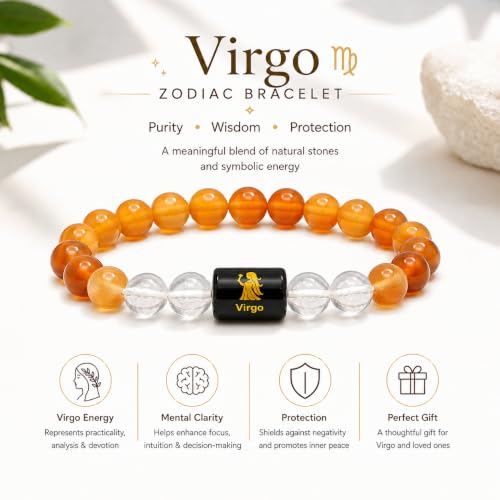 Image of Zodiac Crystal Bracelet for Men & Women