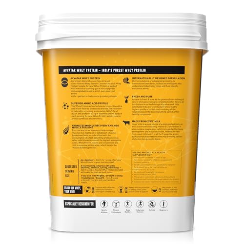 Avvatar Whey Protein 4kg Malai Kulfi
