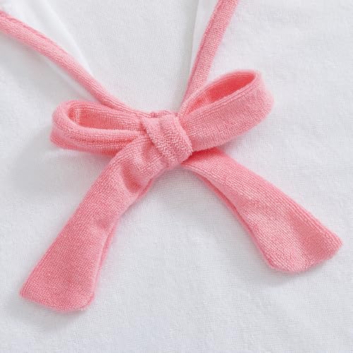 GOOCHEER Toddler Baby Girl Swim Cover Up Beach Bathing Suit Wraps Towel Terry Swimsuit Wraps Bathing Suit Cover Up3