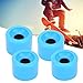 Okuyonic Accesorio de patineta Deslizante (Azul, Naranja, Blanco) 4 Piezas/Juego de patineta de dirección Cruiser Snakeboard Patines de Cuatro Ruedas para Patinaje de Doble Fila y patineta(Blue)