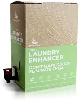 EnviroKlenz Liquid Laundry Enhancer Additive (20 loads) | Removes Chemical, Musty, Sweat and Body, Smoke, Fragrance, Pet Odors, And More | Non-Toxic & Fragrance-Free EnviroKlenz Liquid Laundry Enhancer Additive (20 loads) | Removes Chemical, Musty, Sweat and Body, Smoke, Fragrance, Pet Odors, And More | Non-Toxic & Fragrance-Free