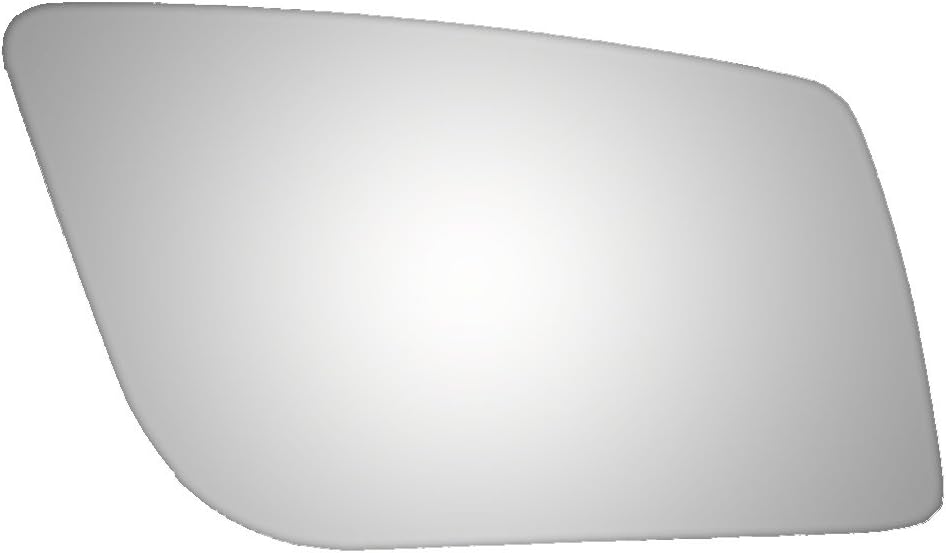 Burco 3938 Upper Convex Passenger Side Replacement Mirror Glass (Mount Not Included) Compatible with 12-17 Ford Focus (2012, 2013, 2014, 2015, 2016, 2017)