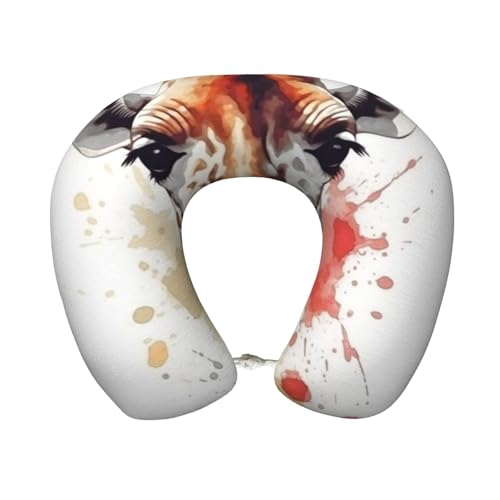 Almohada Cervical Espuma Memoria 30x25x5 cm para Viaje miniatura 1