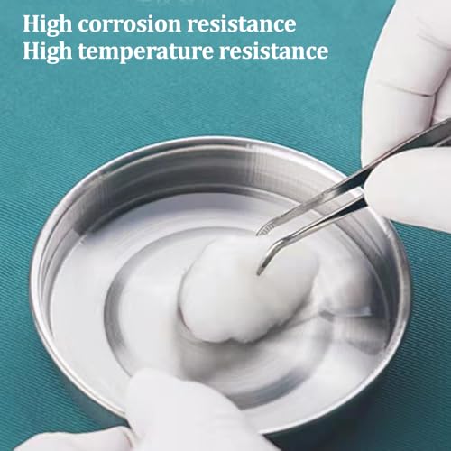 WOLMIK Edelstahl Pinzette, 16 cm, gebogen und gerade, rutschfest, 2 Stück für Wasserhaustiere, Korallen, Basteln, Kochen, Reparatur