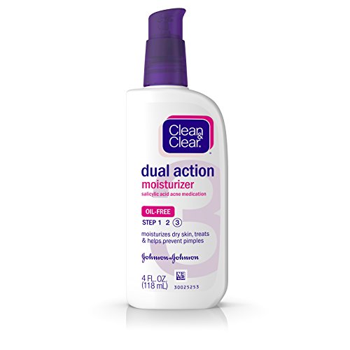 Cln&Clr Dual Mosit Size 4 Oz Clean & Clear Oil-Free Dual Action Moisturizer