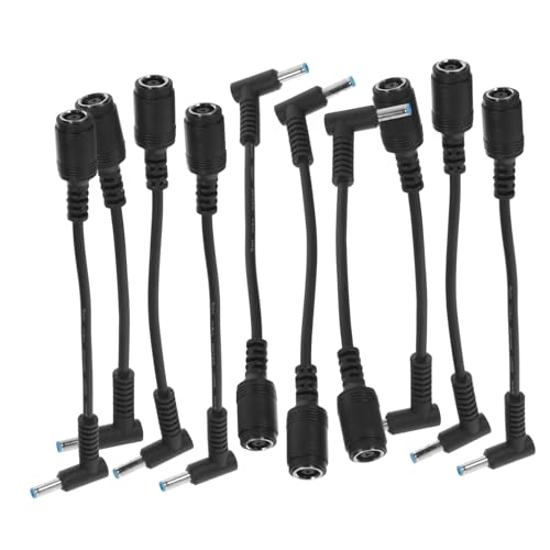Cable adaptador de corriente universal pack de 10 conectores para cargador de portátil