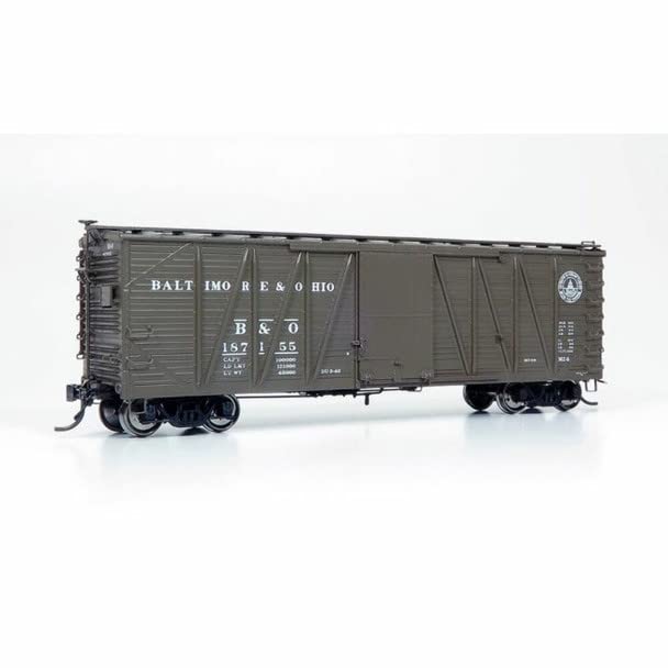 Rapido RAP142002 HO Baltimore & Ohio USRA Single-Sheathed Boxcar - Pack of 6
