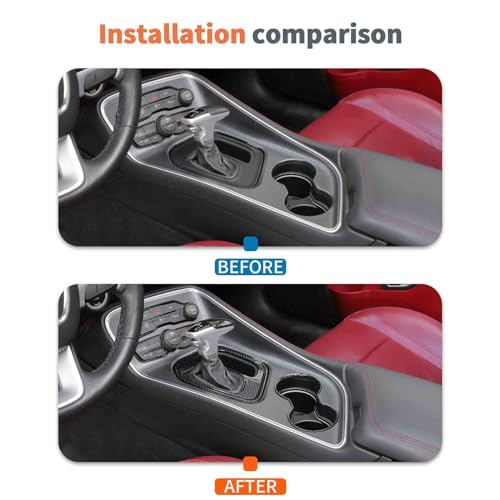 JeCar Set de 3 piezas Carbon Fiber para Dodge Challenger miniatura 3