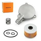 Oil Filter Cover & Oil Filter w/Spring O-Ring For Honda Rancher 350 2x2/4x4 TRX350 FE/FM/TE/TM