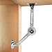 2 Stück Klappenbeschlag Klappenstütze Klappenhalter, Klappdeckel der Schrankstütze, Hub-Stütz-Puffer-Scharnier, verstellbarer Deckel-Stützscharnier für Schrank/Schrank/Schranktür mit Soft-Close