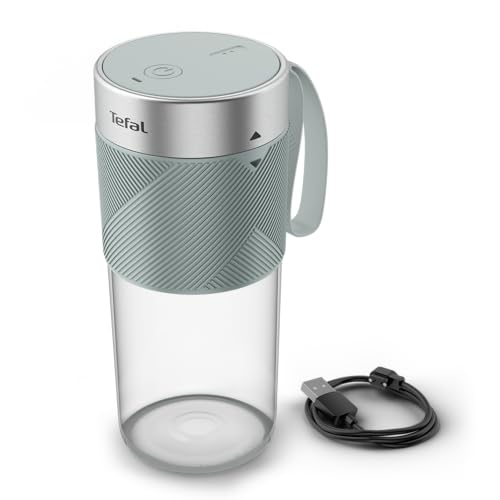 Tefal Lightmix BL1C0430 BL1C0430 BL1C0430 Blender portable, puissant, sans fil, rechargeable,...