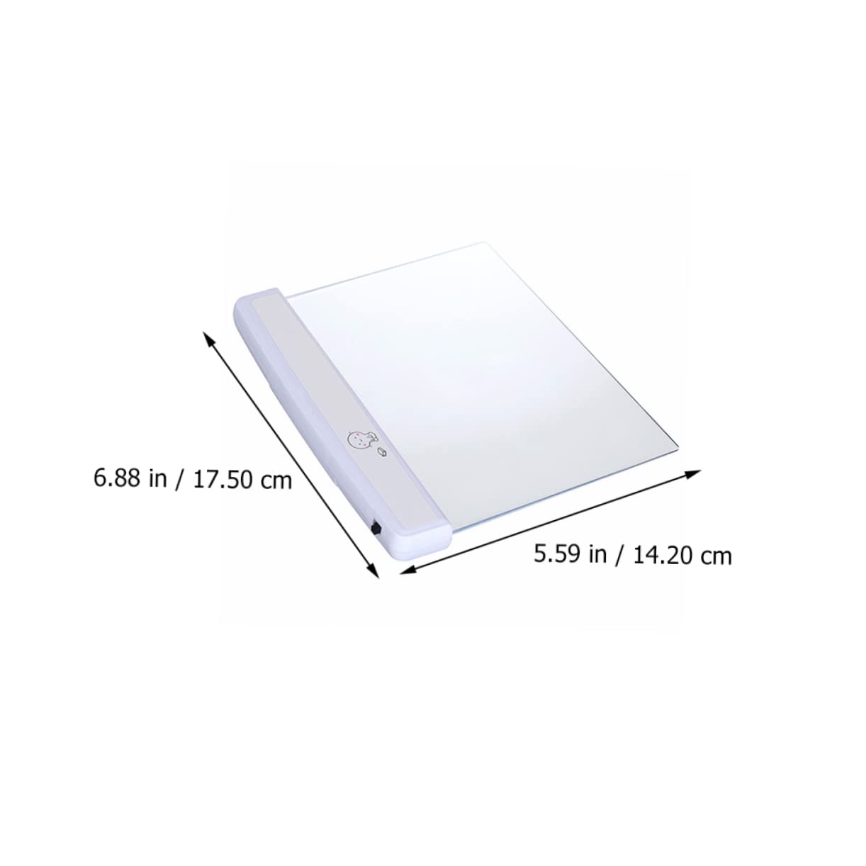 Tofficu 1Pc LED Night Reading Light Eye Protection Lamp Convenient Reading Light for Bed Portable Panel Design Battery Operated for Adults Eye Care for Night Reading