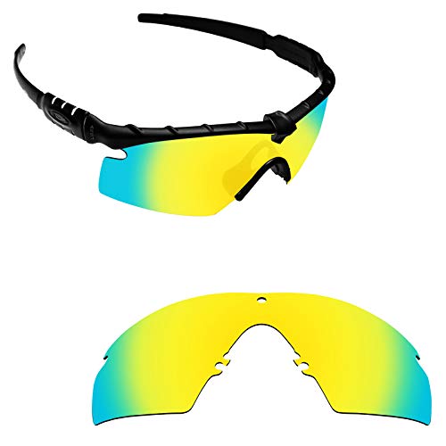 Image of Alphax Polarized Replacement Lenses for Oakley Si M Frame 3.0 OO9146 Sunglasses - Glare Reduction | Precision Cutting