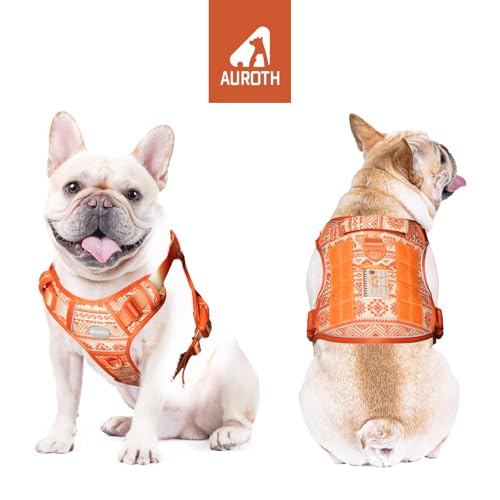 Image of AUROTH Dog Harness for Small Medium Dogs, Tactical No Pull Dog Vest