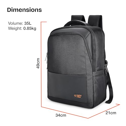 Image of Nasher Miles Corporate Backpack | Premium Laptop Backpack | Ideal for Office, College, School & Travel | Men, Women, Boys, Girls