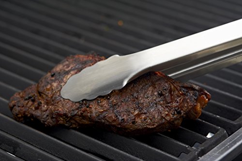 GrillPro 40269 20-Inch Professional Extra Long Tong,Silver - Image 4