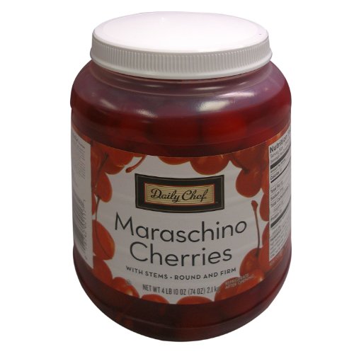 Maraschino Cherries with Stems, 74 Ounce Jar image 2